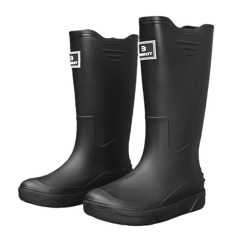 BLWOENS - Botas de temporada de lluvias para hombres - Negro