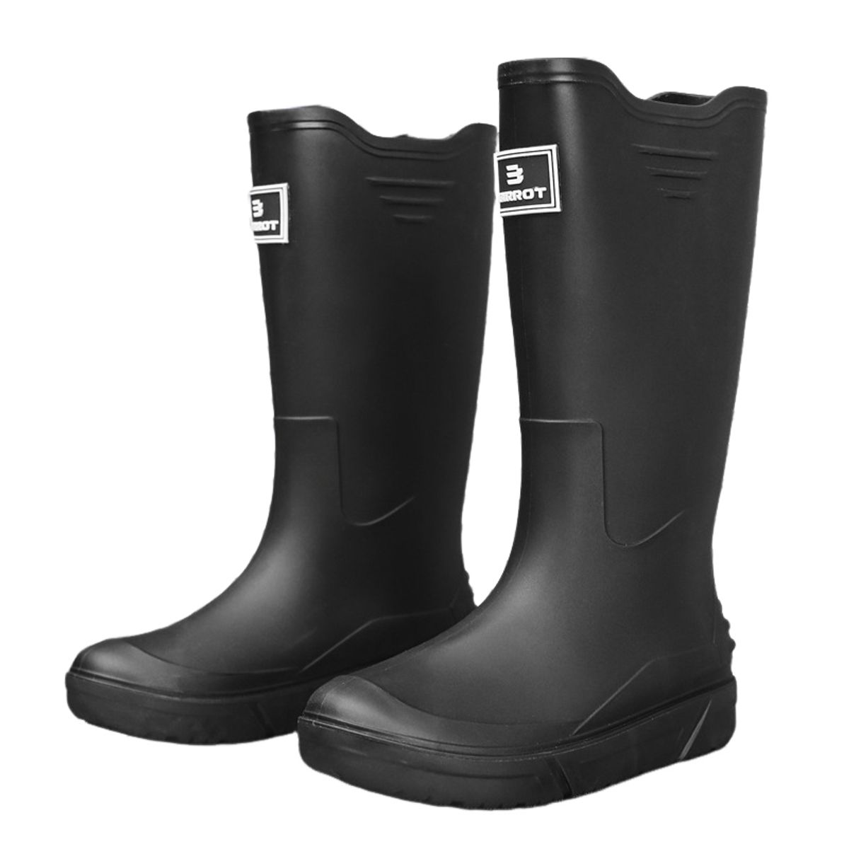 BLWOENS - Botas de temporada de lluvias para hombres - Negro