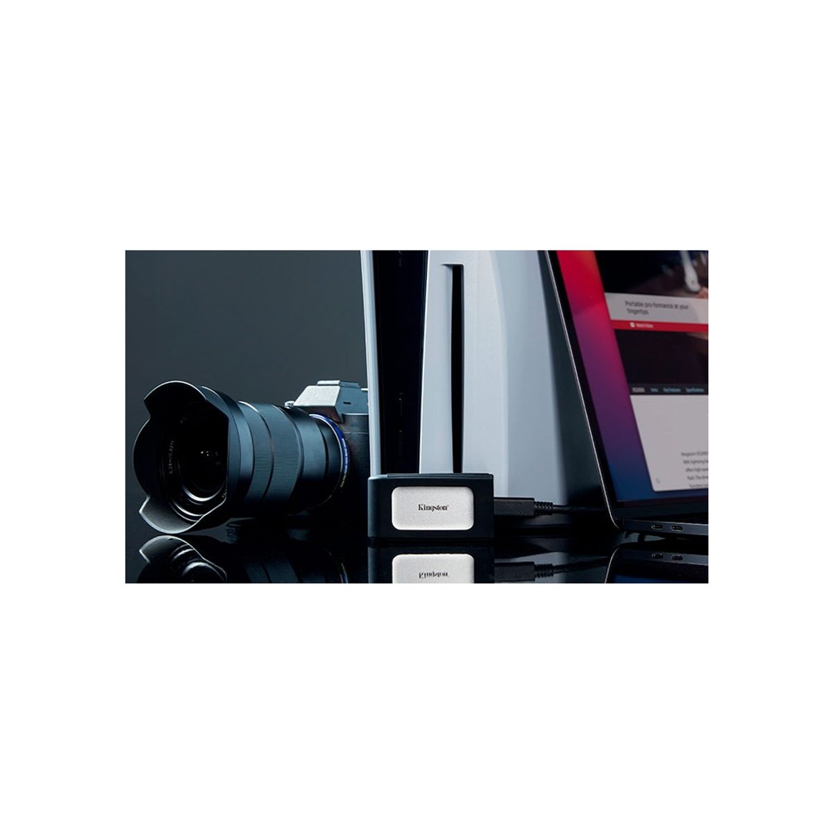 KINGSTON - Kingston Xs2000 Ssd Externo 4Tb - Conexión Usb 3.2 Gen 2X2 Tipo-C, Alta Velocidad Y Portab