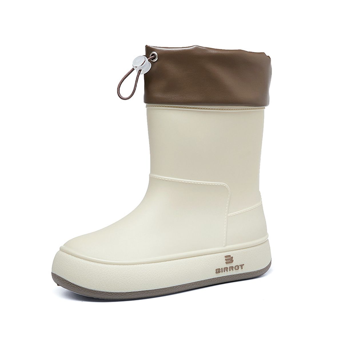 BLWOENS - Botas de temporada de lluvias para mujeres - Beige