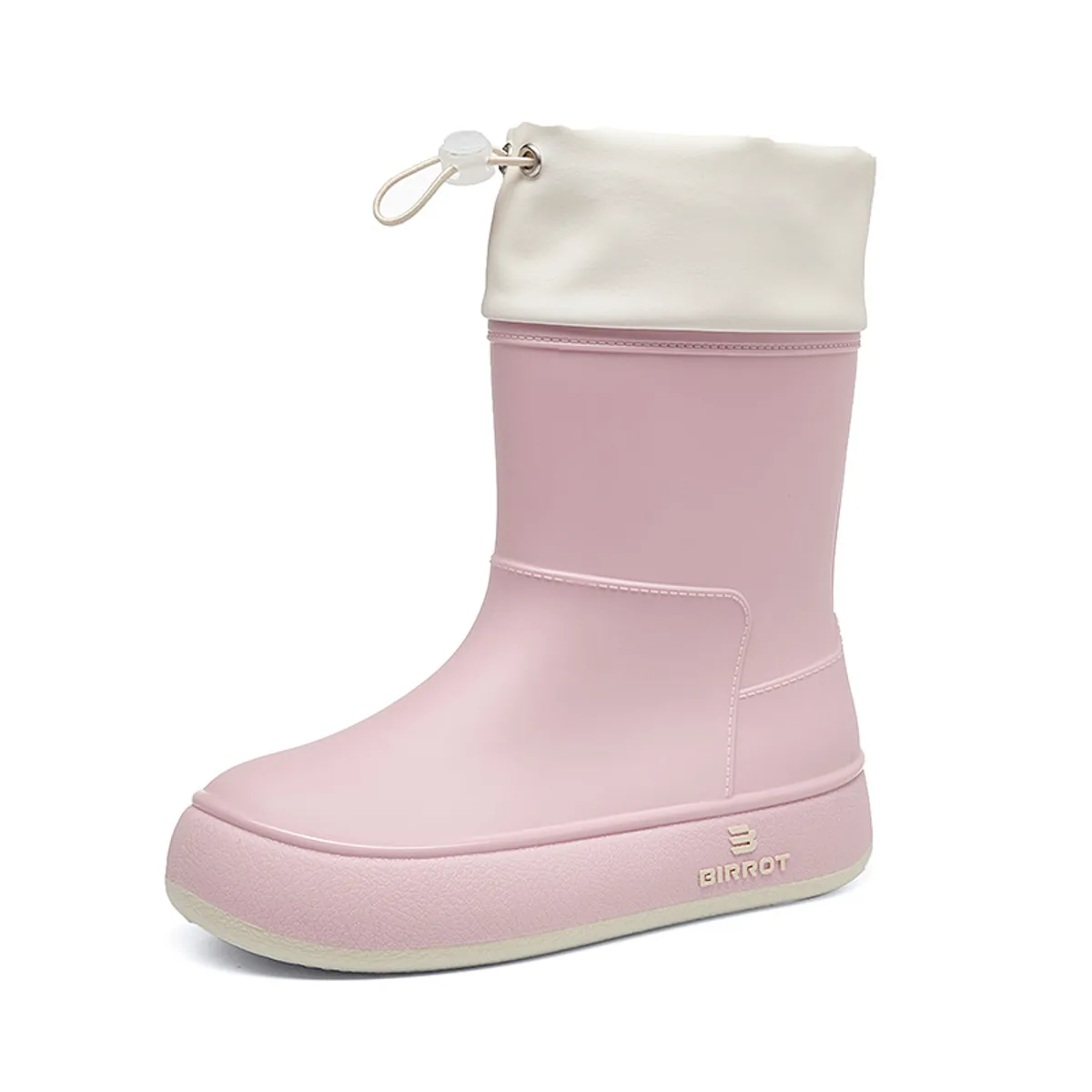 BLWOENS - Botas de temporada de lluvias para mujeres - Rosado