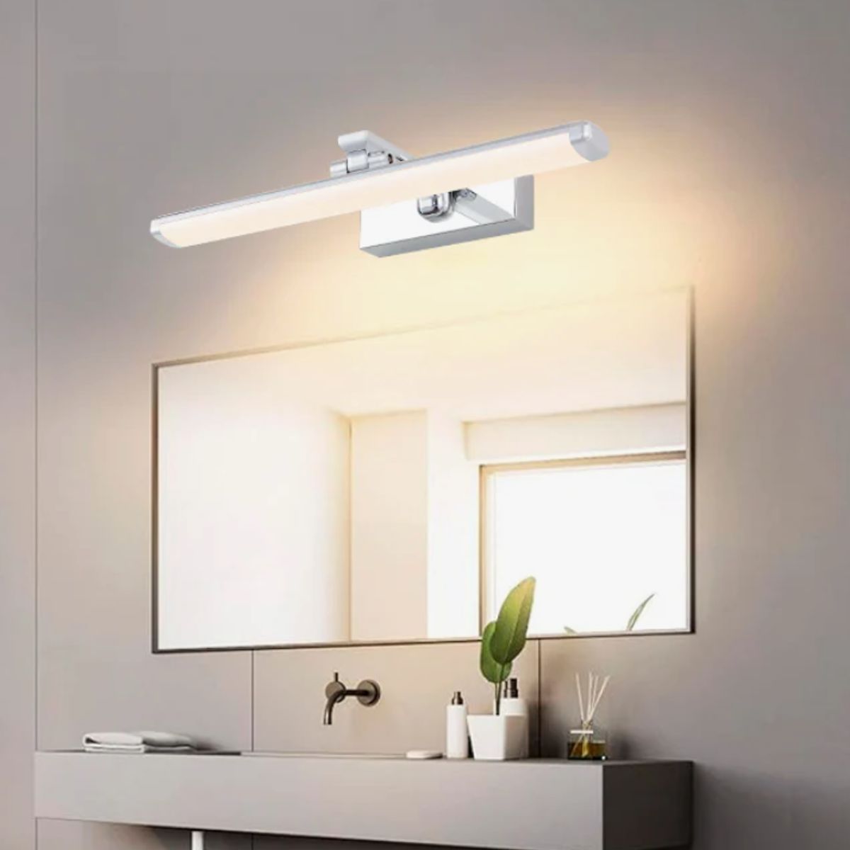 GENERICO - Aplique Lampara de Interior Silver Led