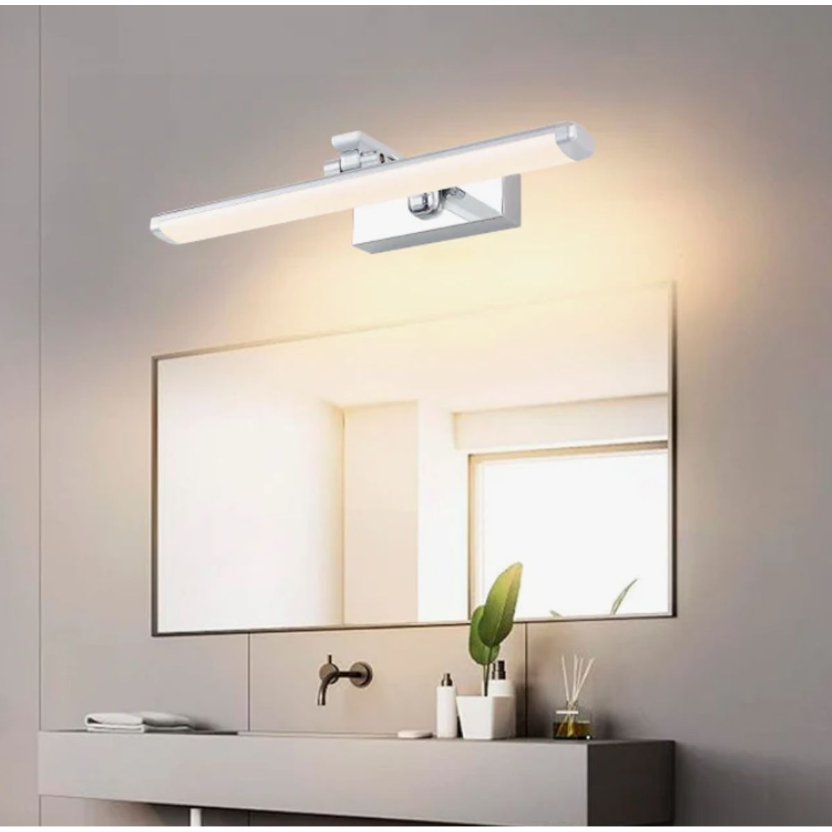 GENERICO - Aplique Lampara de Interior Silver Led