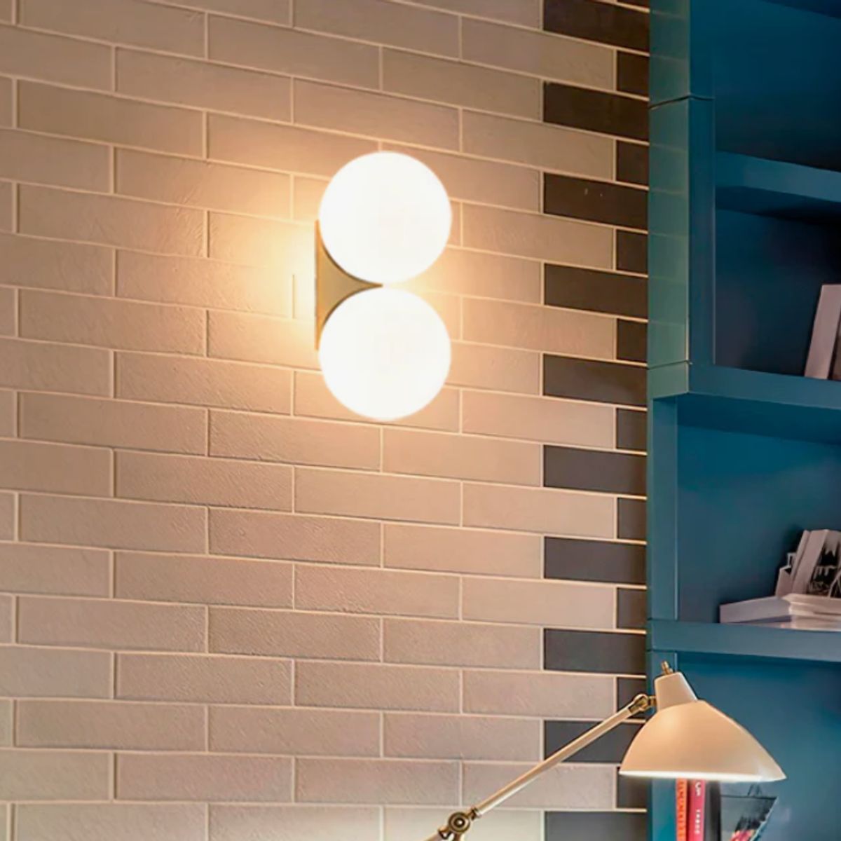 GENERICO - Aplique Lampara de Interior Gold Led