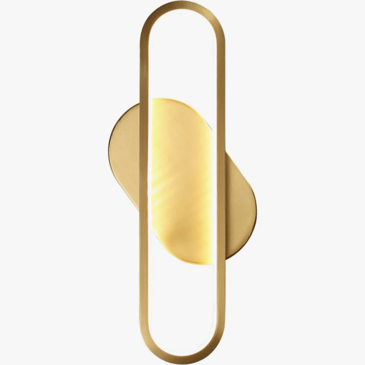 GENERICO - Aplique Lampara de Interior Gold Led