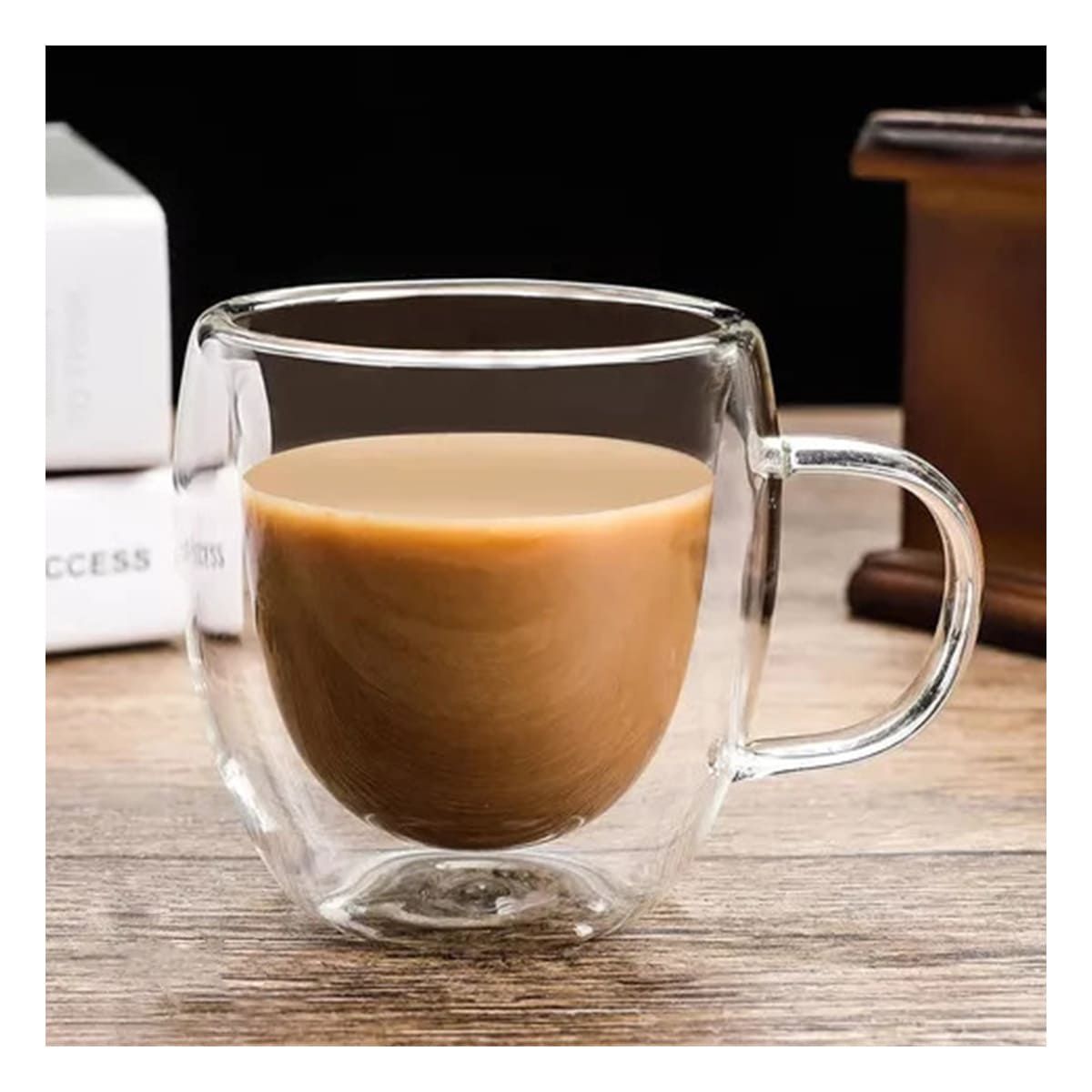 GENERICO - Pack2 Taza de 2 Capas para Bebidas 290ml Y+Regalo Stickers