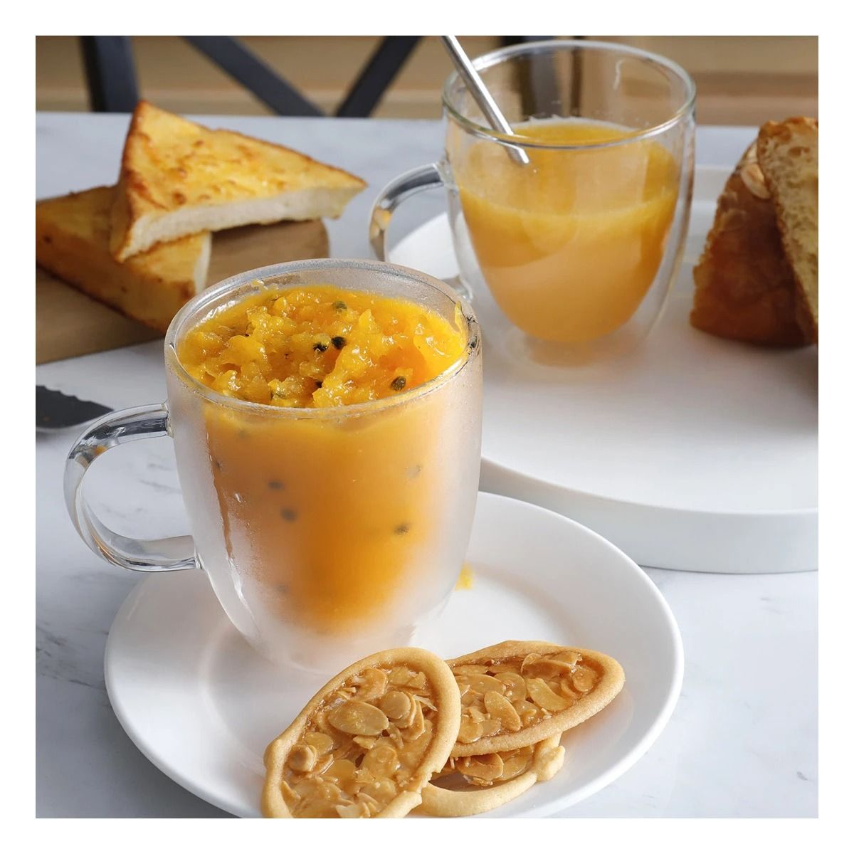 GENERICO - Pack6 Copa Moderna para Liquidos Frios y Calientes Cod253