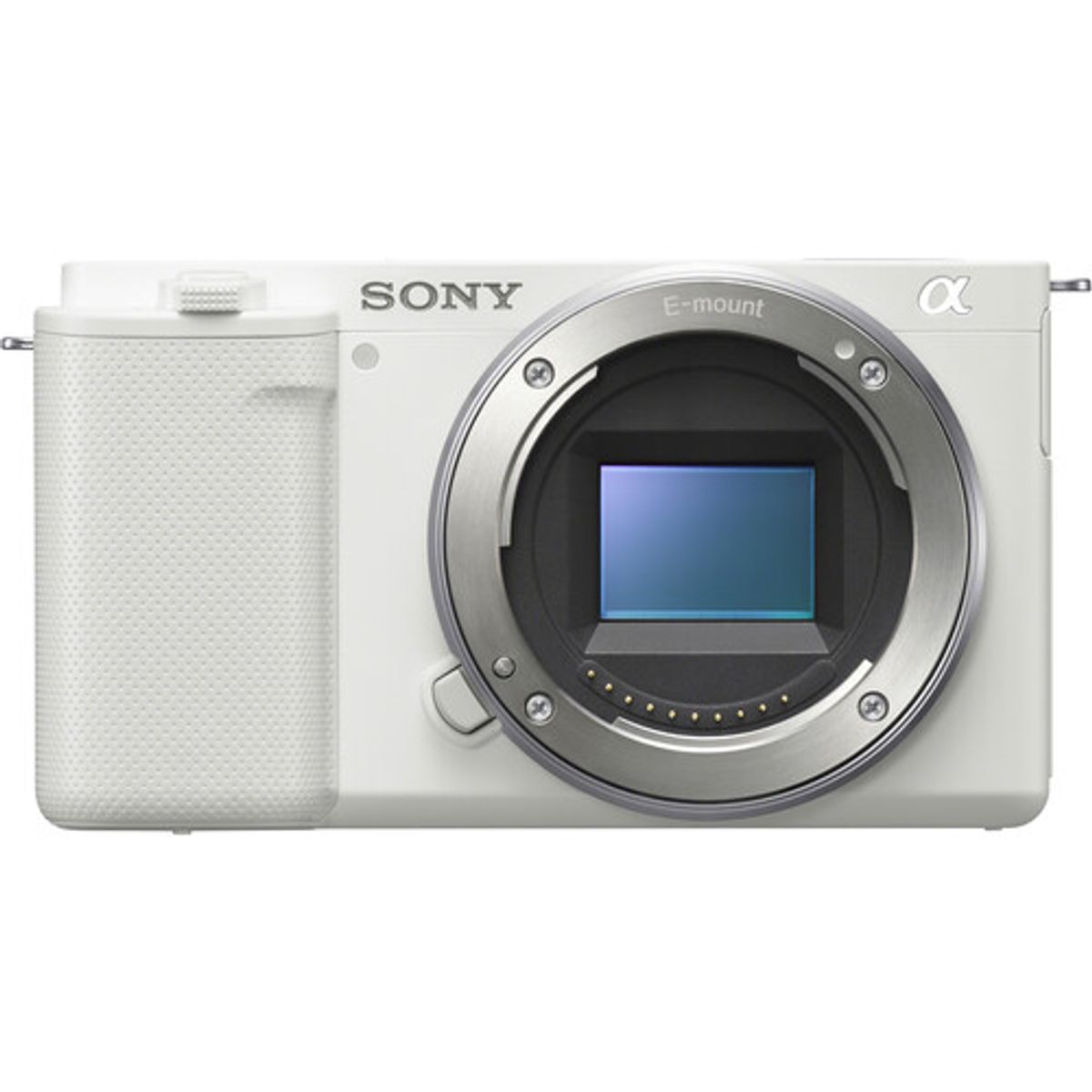 SONY - Sony ZV-E10 Sin Espejo Cámara Solo Cuerpo - Blanco
