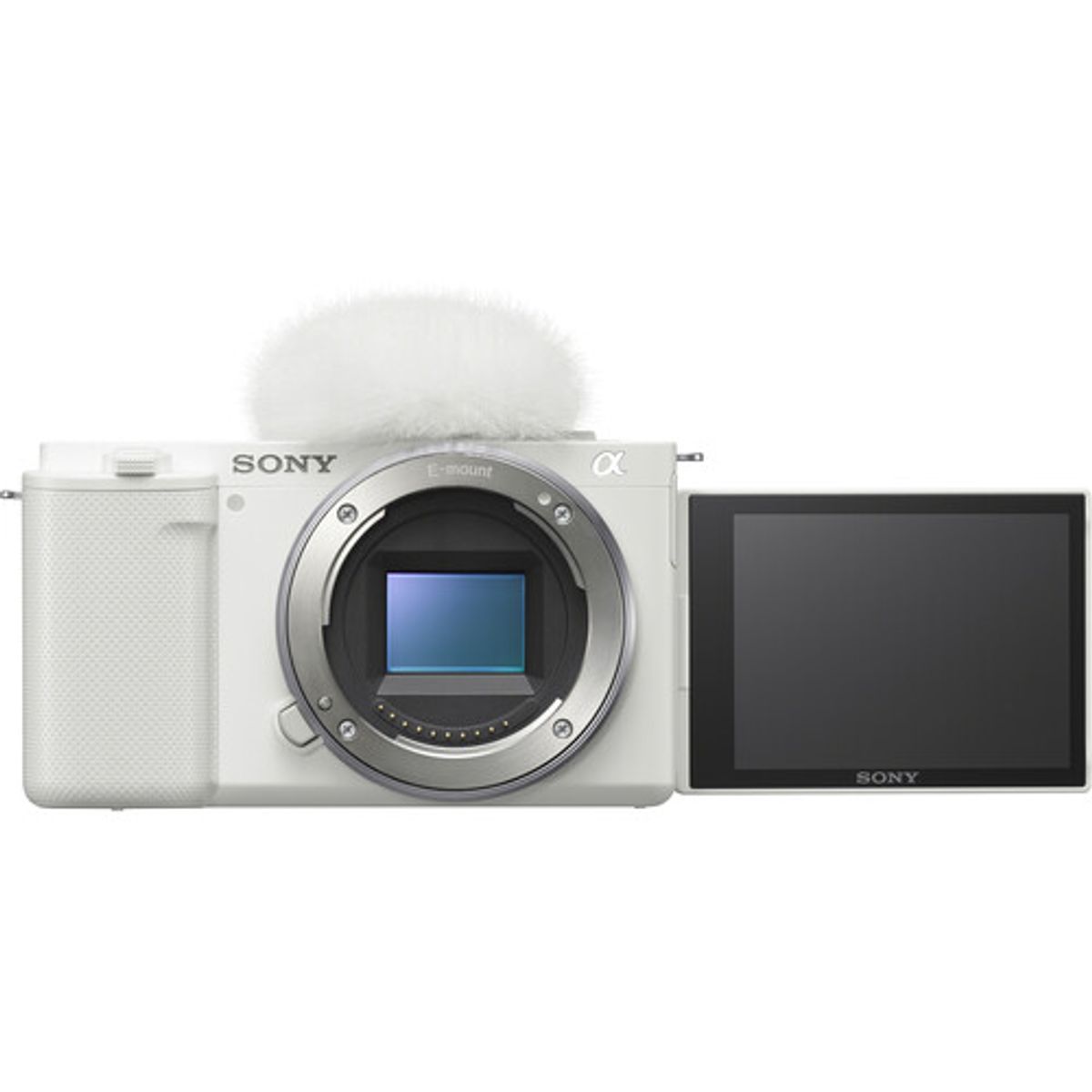SONY - Sony ZV-E10 Sin Espejo Cámara Solo Cuerpo - Blanco
