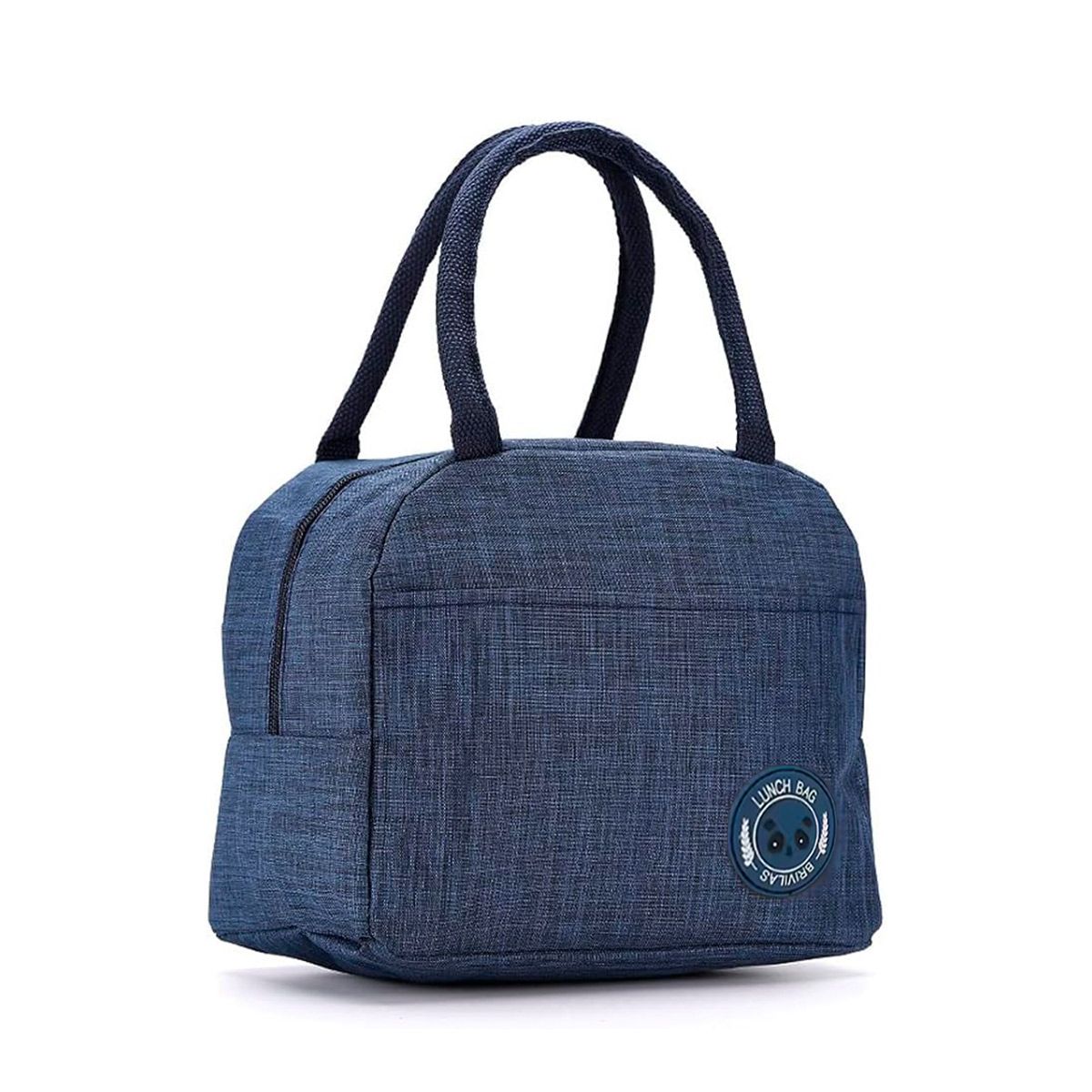 GENERICO - Lonchera con Bolsillo Exterior con Etiqueta Oso Azul