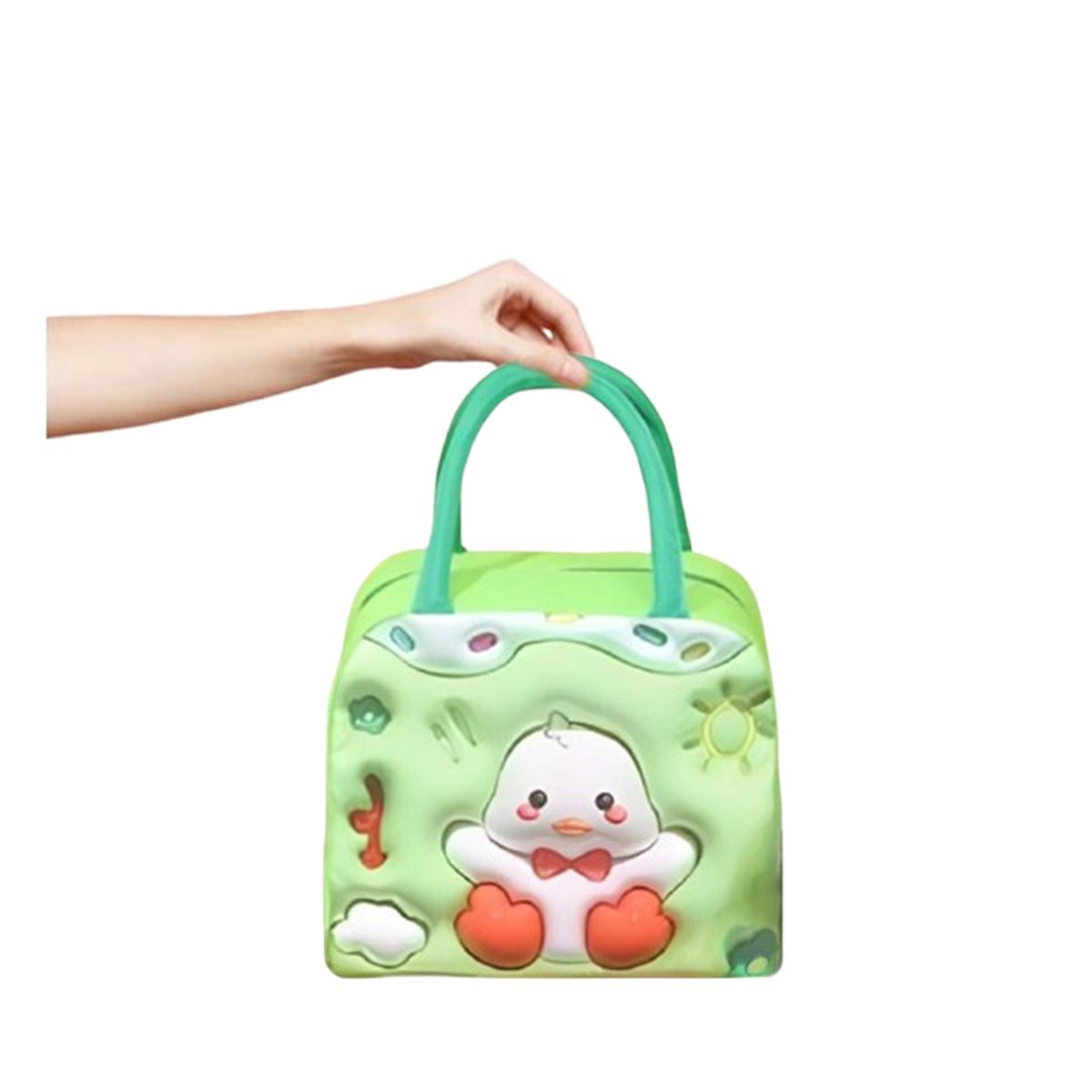 GENERICO - Porta Alimentos Infantil en VerdeY+Post-it Adhesivos