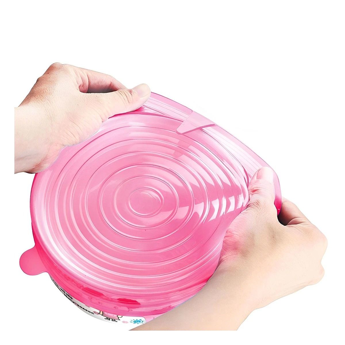 GENERICO - Pack2 Cobertores Practicos de Color Rosado Y+Ligas de Regalo