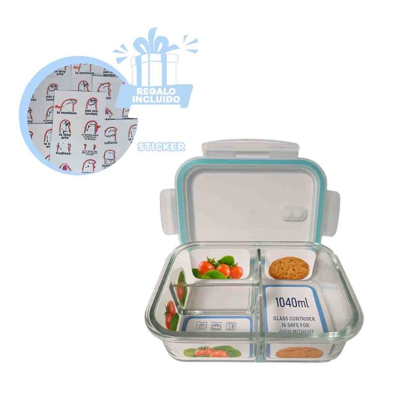 RYBIU IMPORT - Taper Resistente al Calor con Linea Celest Y+Regalo Stickers