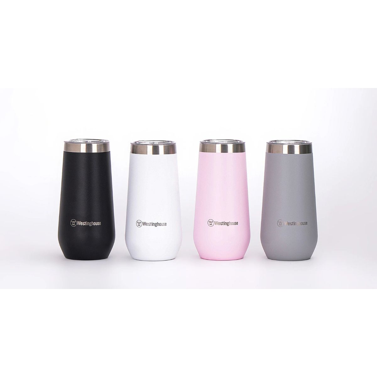 WESTINGHOUSE - Vaso térmico alto acero 355ml negro