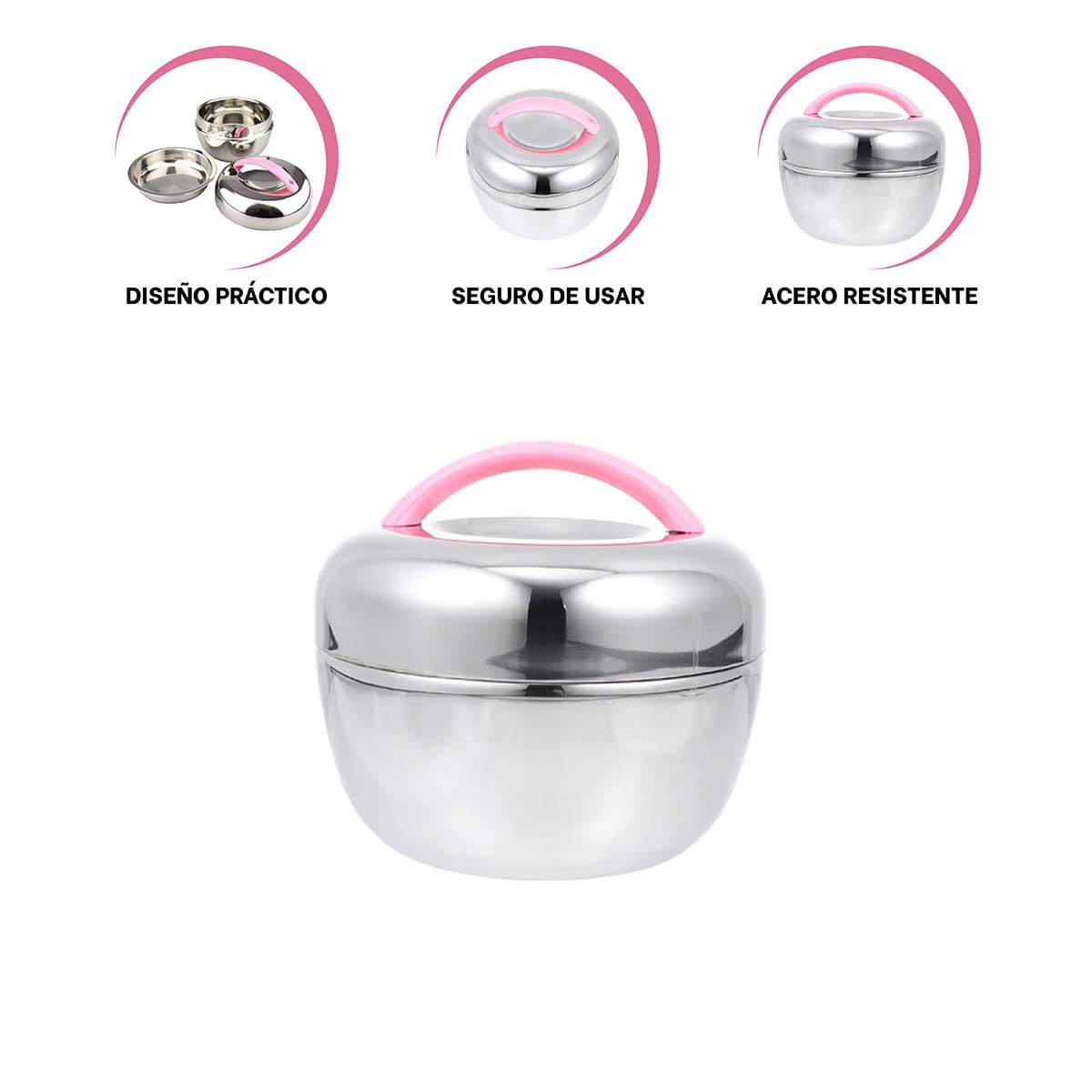 GENERICO - Pack6 Taper Termo en Rosado y Plateado Y+Regalo Agendita