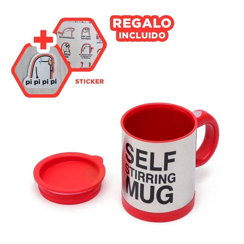 GENERICO - Pack6 Frasco de Combinar Color Rojo Y+Regalo Stickers