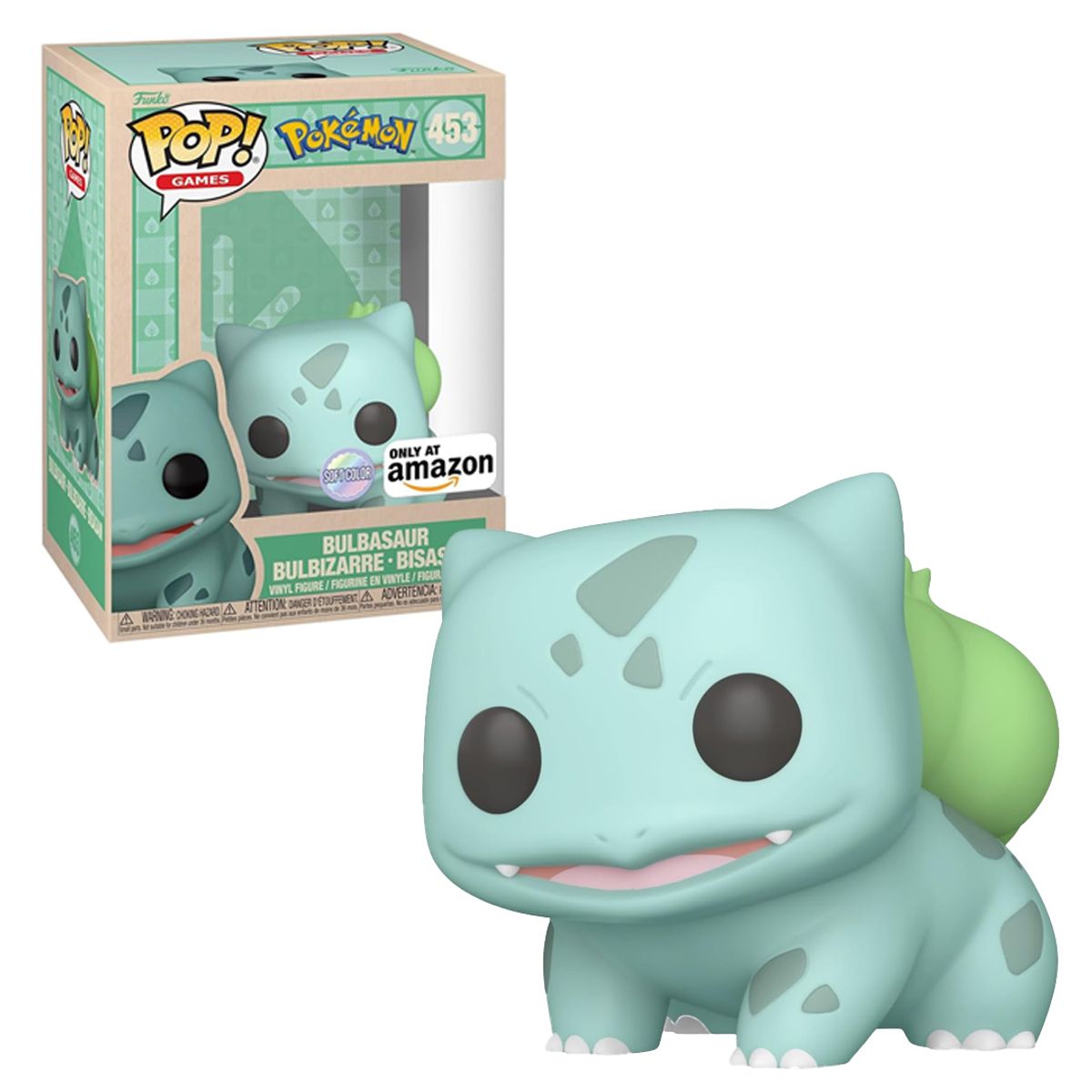 FUNKO - Funko Pop Pokemon Bulbasaur Amazon Exclusivo