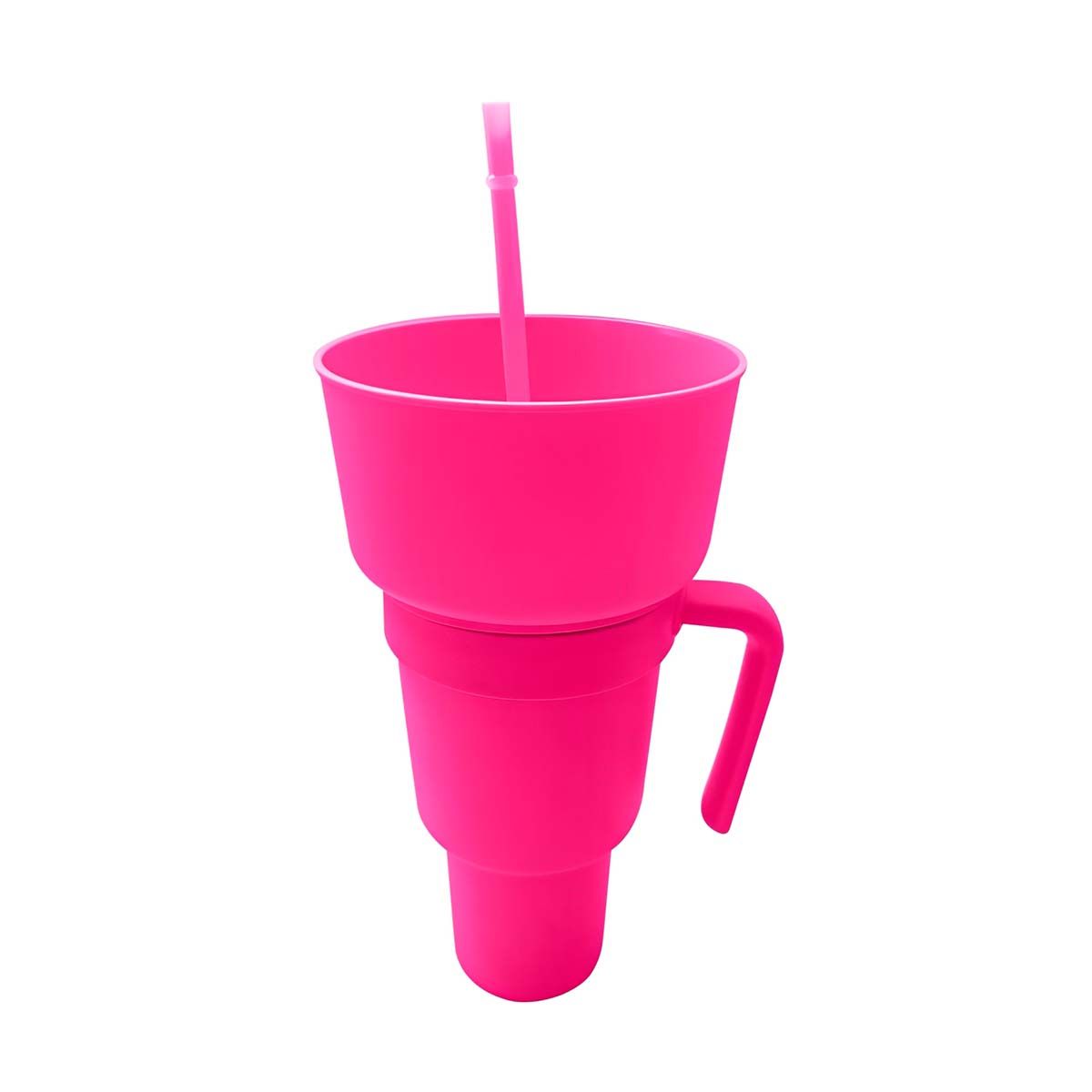 GENERICO - Vaso Multifuncional para Gaseosas Rosado Y+Regalo Agendita