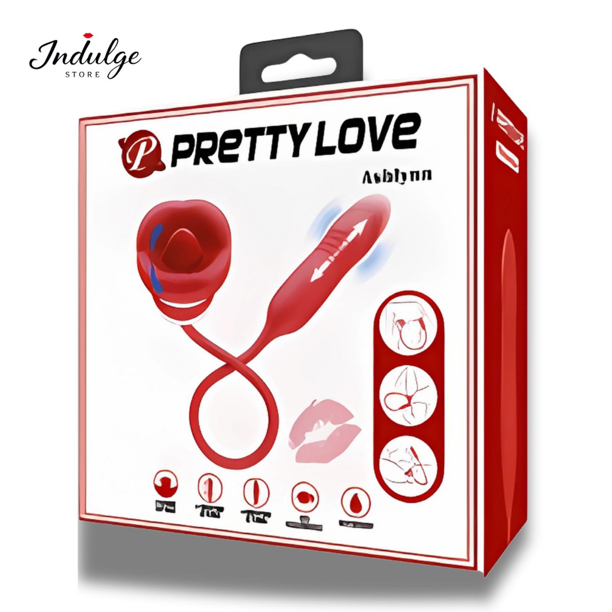PRETTY LOVE - VIBRADOR LABIOS HOT ULTRASUAVE