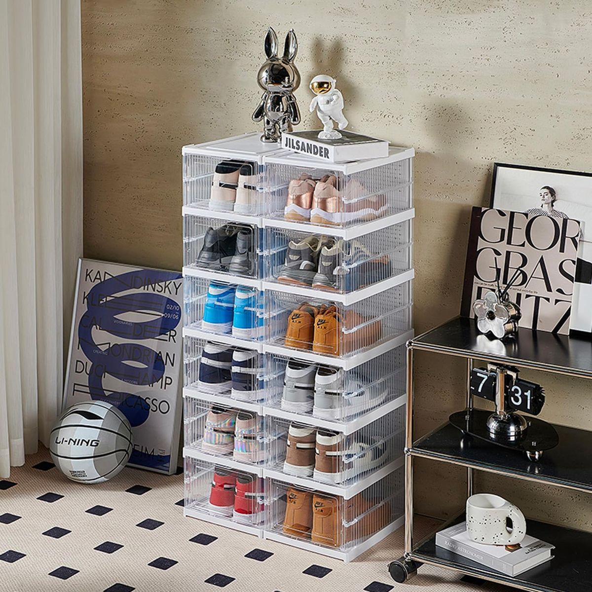 GENERICO - Zapatera Organizador De 6 Pares - Almacenaje Eficiente