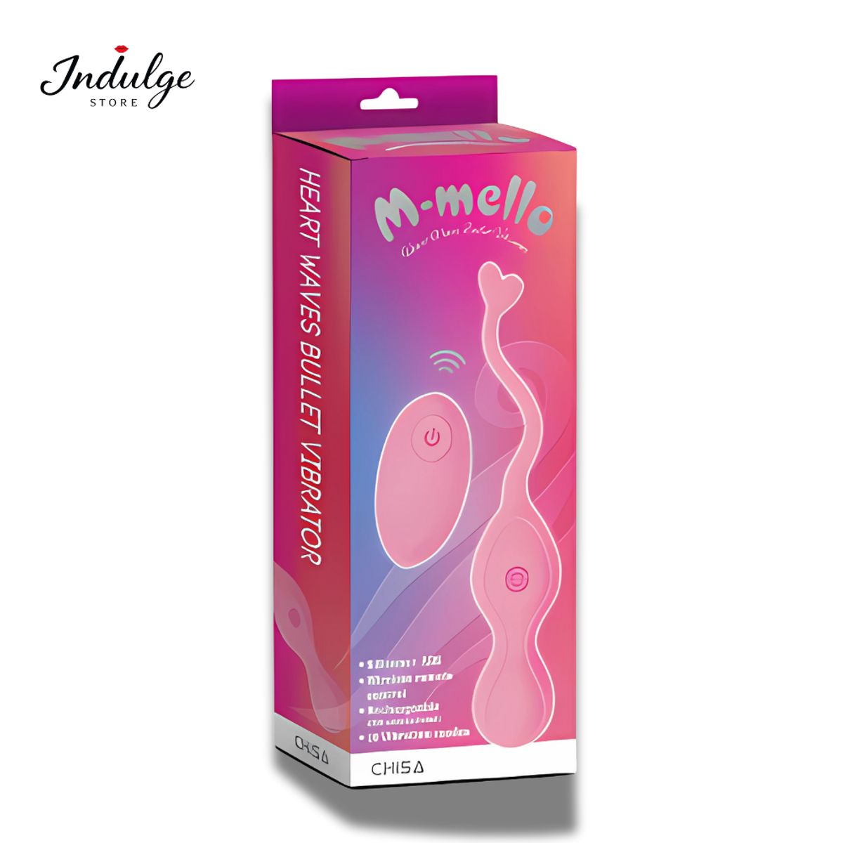 CHISA - VIBRADOR ONDAS DEL CORAZÓN BALA