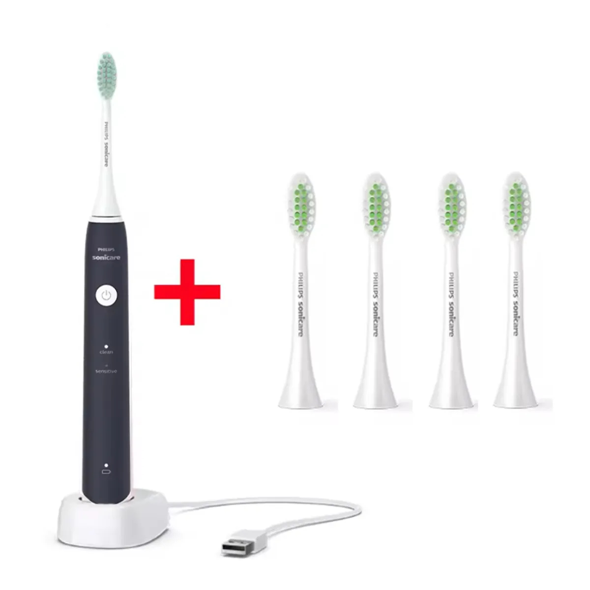 PHILIPS - Cepillo Philips Dental Electrico Philips Sonicare HX2421 Negro