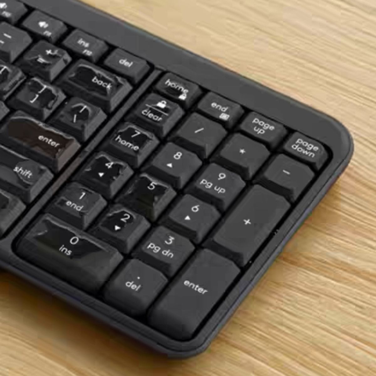 LOGITECH - Teclado Logitech K251 Bluetooth multidispositivo Negro