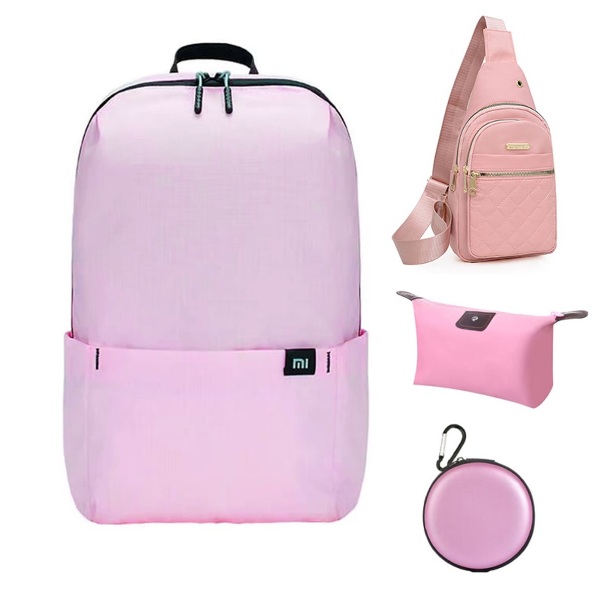 XIAOMI - Mochila Xiaomi 10L Notebook Impermeable Y 4 en 1 Cartera de viajes