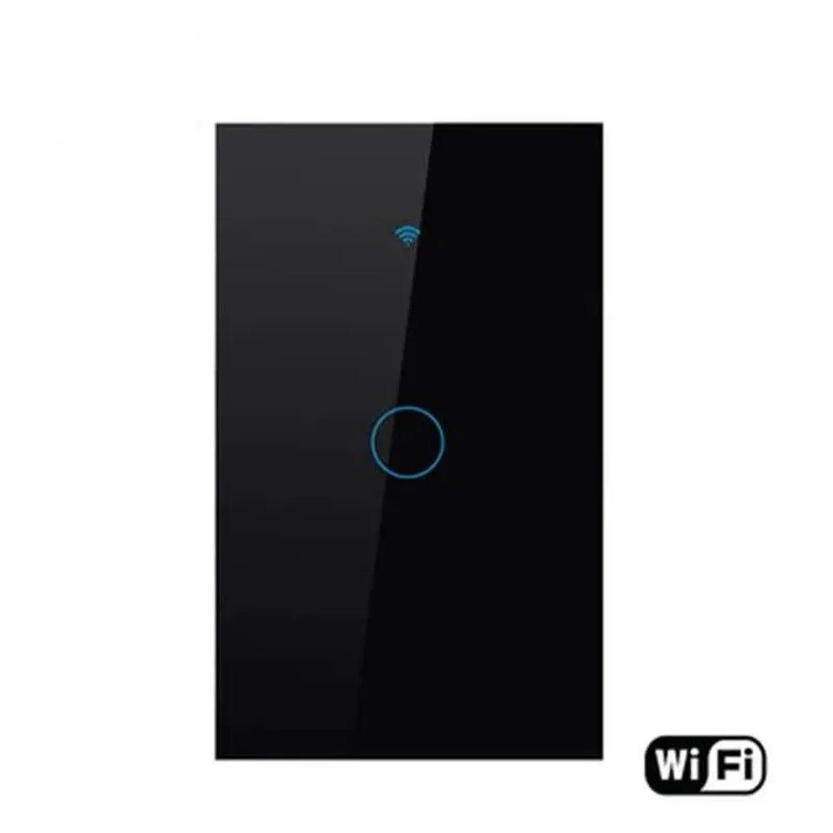 GENERICO - PACK X3 INTERRUPTOR SMART WIFI ALEXA GOOGLE 1 BOTÓN BLANCO