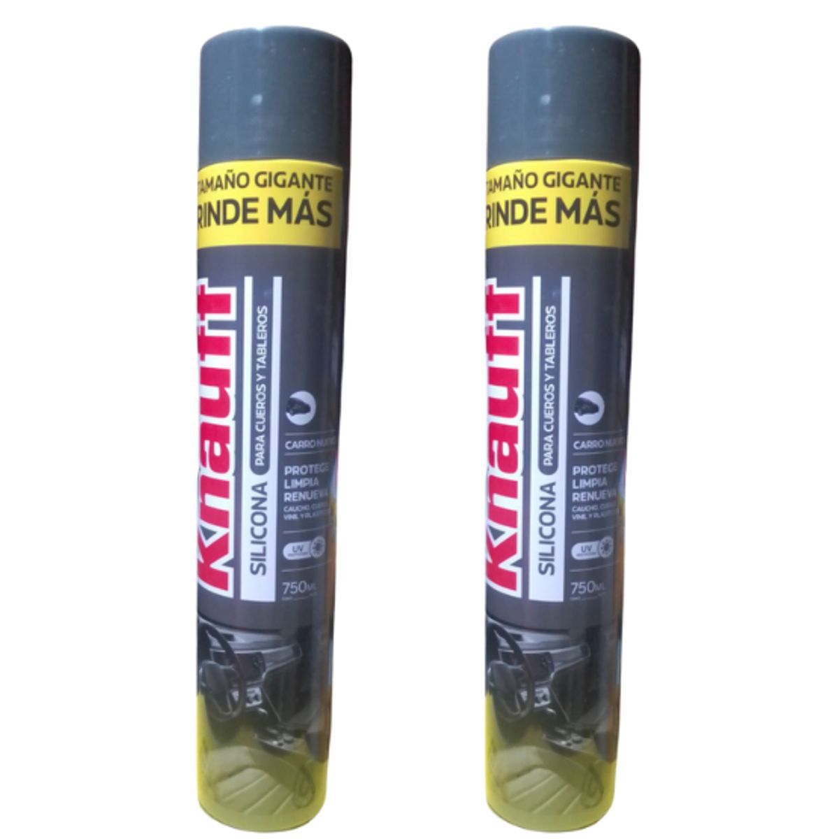 KNAUF - Packx2  Silicona Cueros Tableros Knauf x 750ml Carro Nuevo