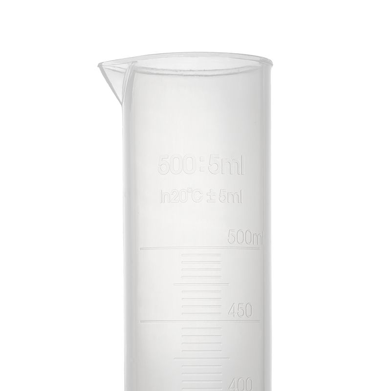 GENERICO - Probeta Graduada de Plástico de 500 ML