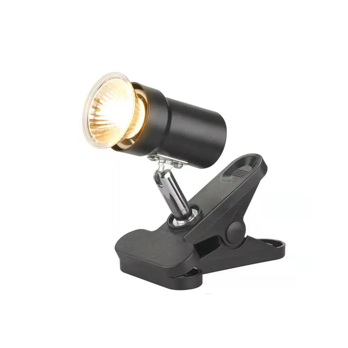 GENERICO - PACK X2 LÁMPARA CON CLIP CALEFACCIÓN PARA REPTIL SOCKET E27