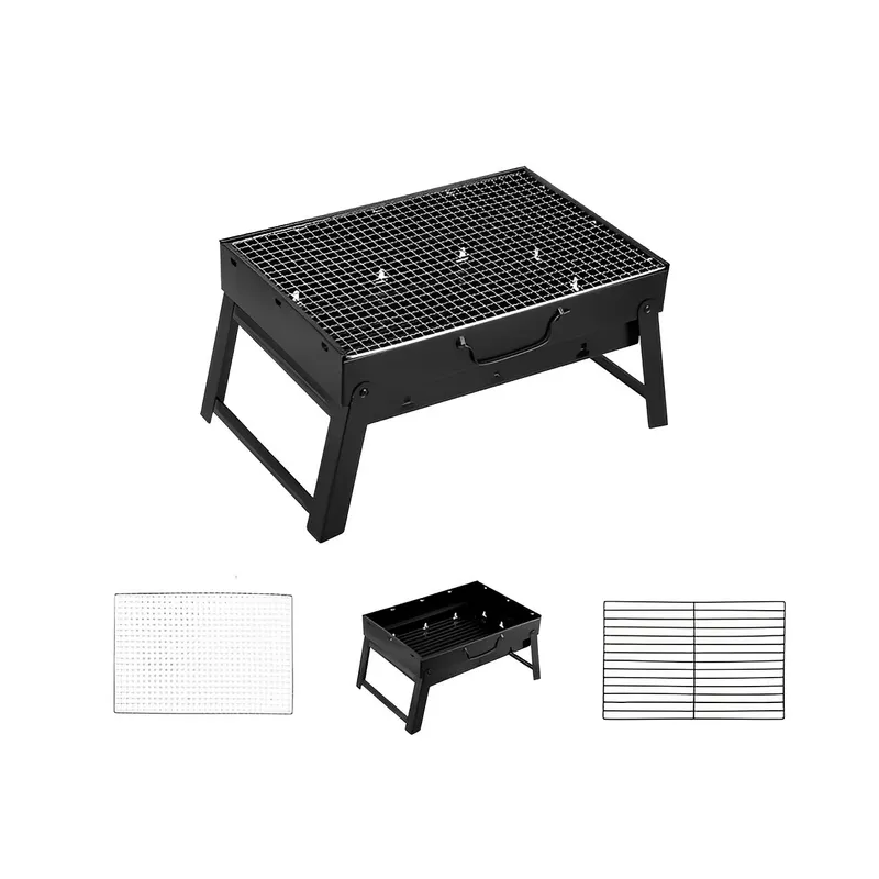 GENERICO - Parrilla parrillera barbacoa plegable