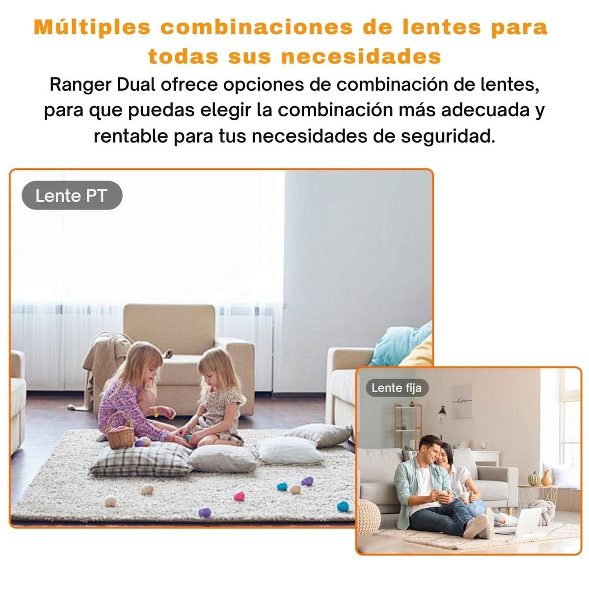 IMOU - CÁMARA DE SEGURIDAD WIFI DOBLE LENTE IMOU RANGER 6 MPX