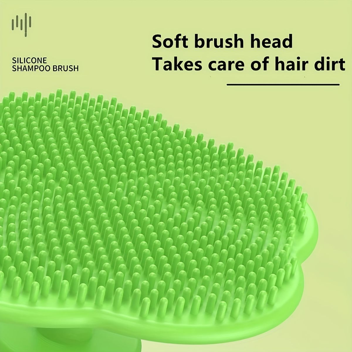 VATYERTY - Cepillo  Baño Multifunsional Para Bebés de silicona - Verde