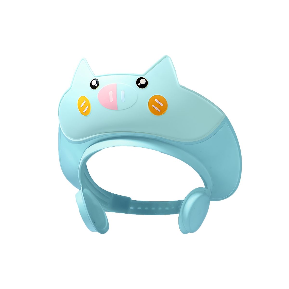 VATYERTY - Gorro de Ducha Para Bebés con Diseño de Cerdito - Azul