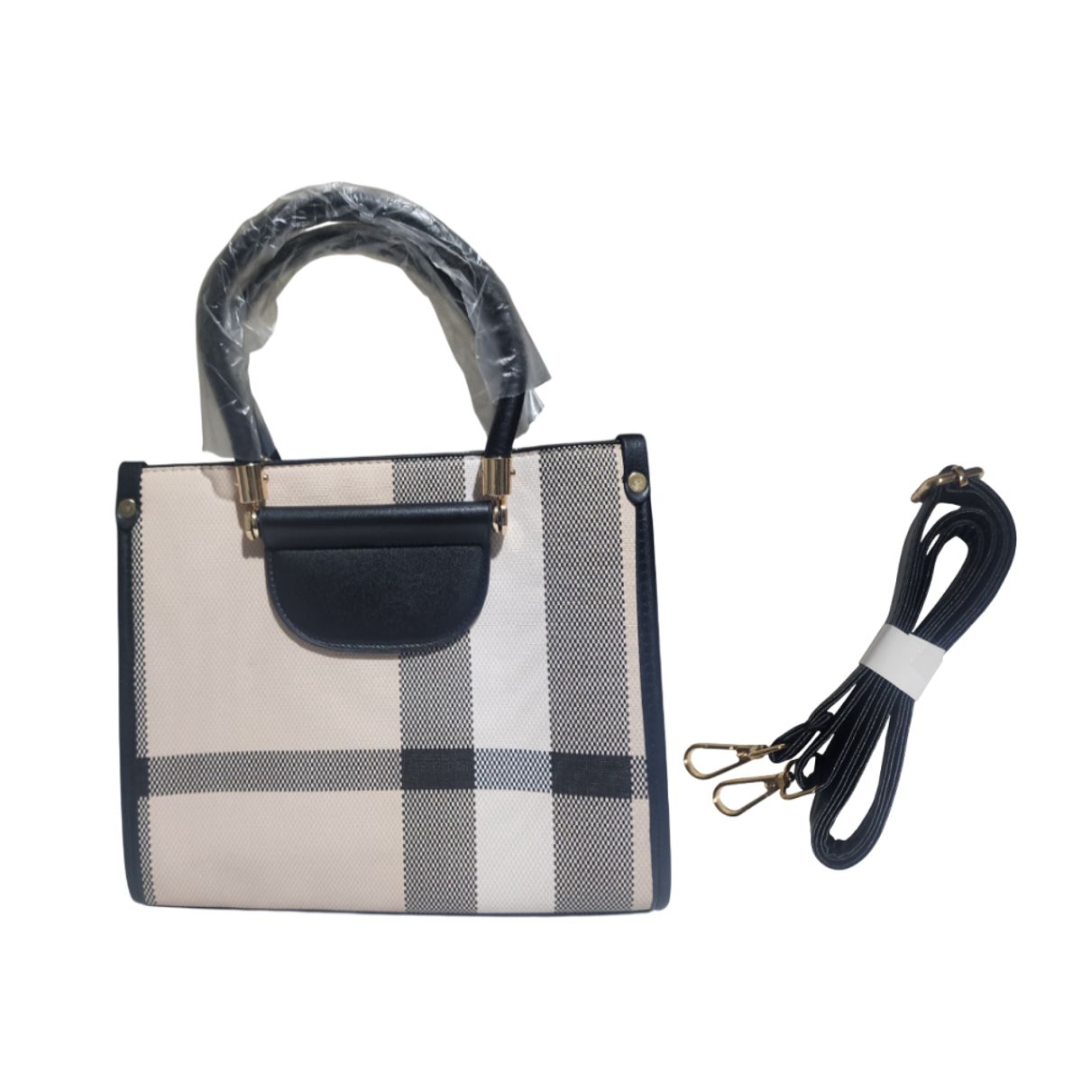 GENERICO - Cartera Bolso de Mano con Correa de Hombro Diseño Casual Elegante