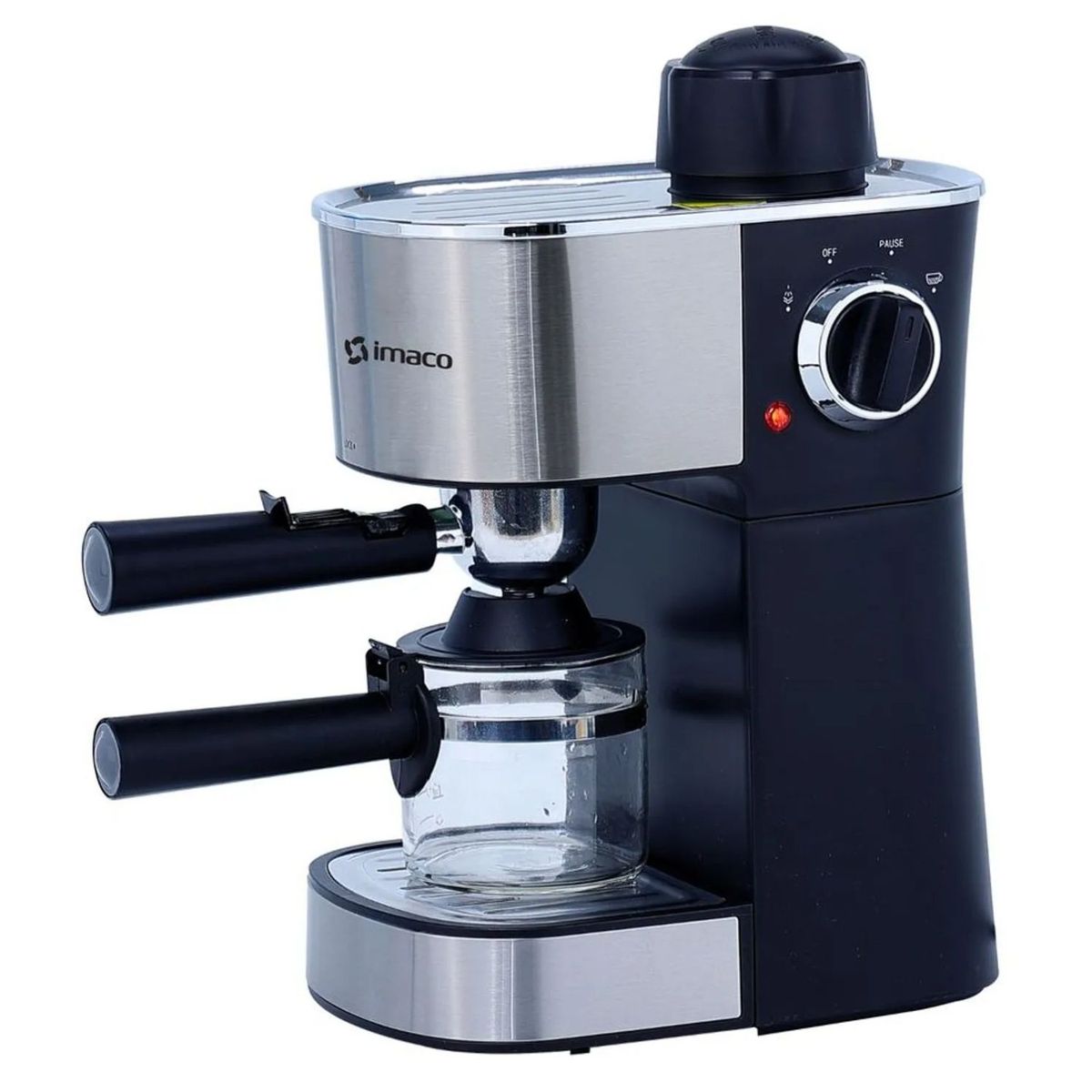 IMACO - Combo Cafetera Espresso Imaco IECM3503+Sanguchera Imaco IST101N Negro