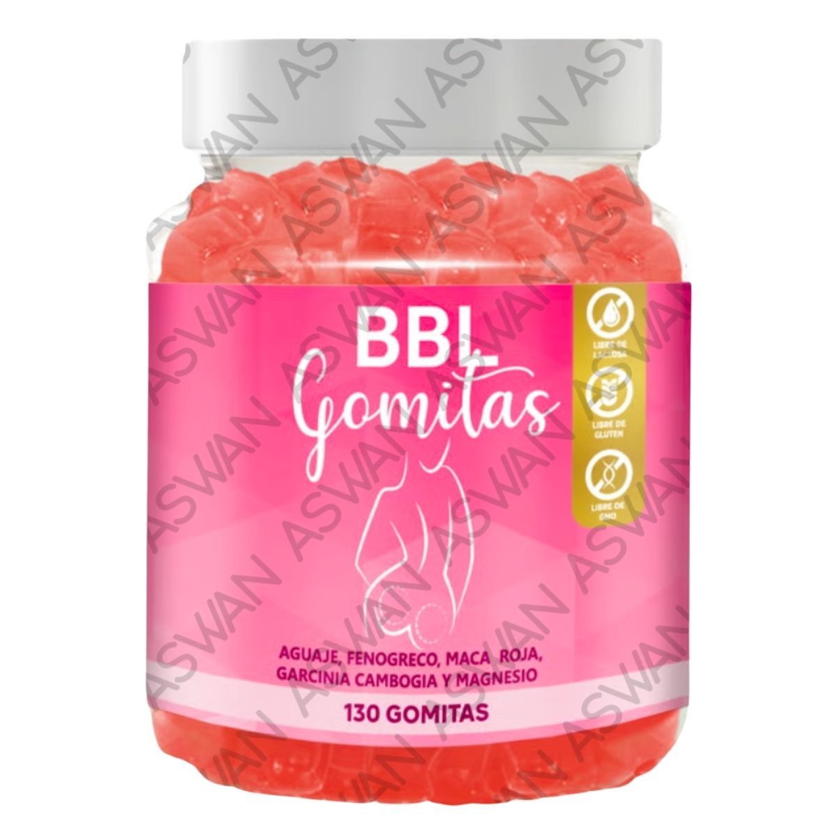 GENERICO - GOMITAS DE AGUAJE BBL PARA ADULTOS 130 UNIDADES  SOTTCOR 100GR