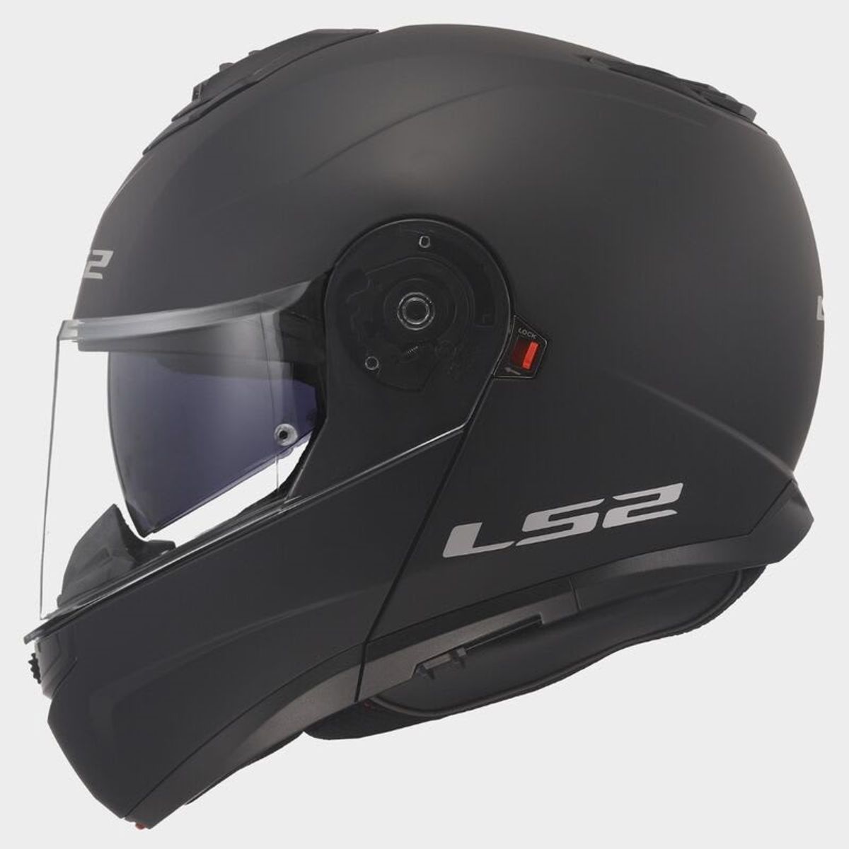 LS2 - CASCO MOTO LS2 ABATIBLE NEGRO FF908 STROBE II  ECER-2206
