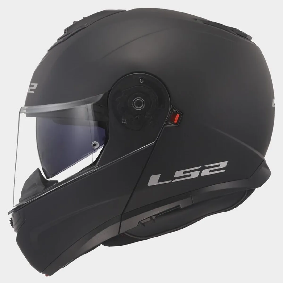 LS2 - CASCO MOTO LS2 ABATIBLE NEGRO FF908 STROBE II  ECER-2206