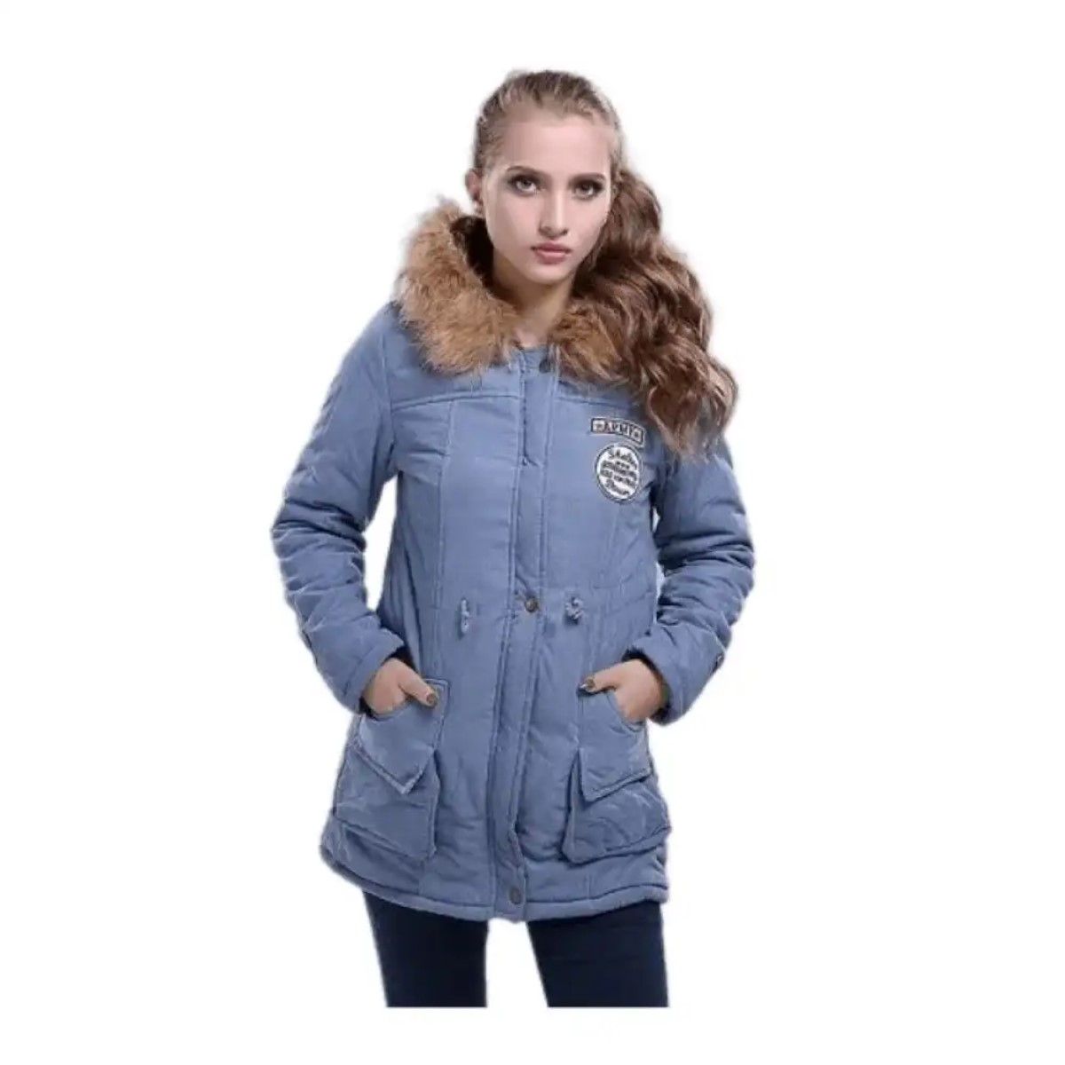 GENERICO - Casaca Parka Abrigo de Invierno para Mujer