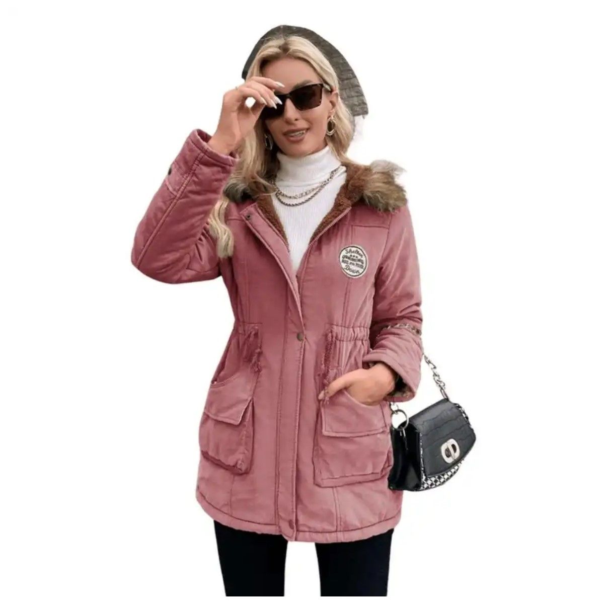 GENERICO - Casaca Parka Abrigo de Invierno para Mujer