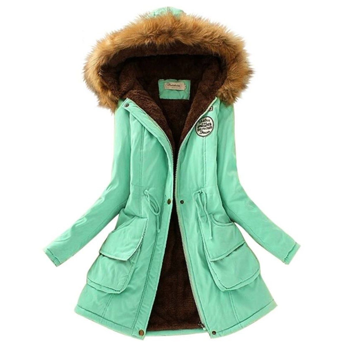 GENERICO - Casaca Parka Abrigo de Invierno para Mujer