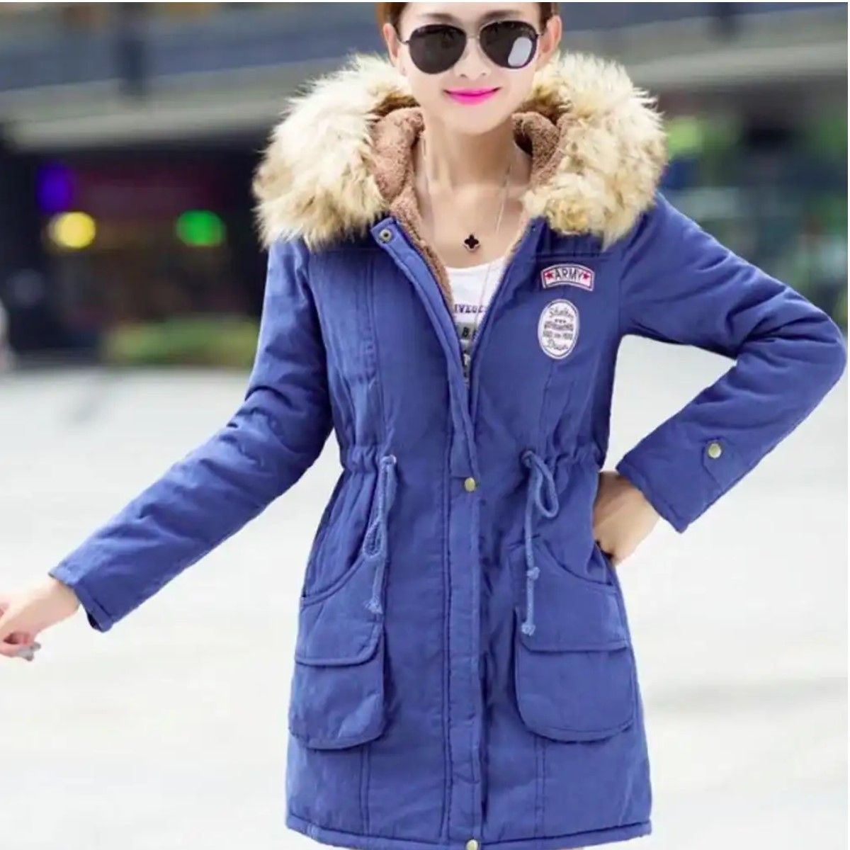 GENERICO - Casaca Parka Abrigo de Invierno para Mujer