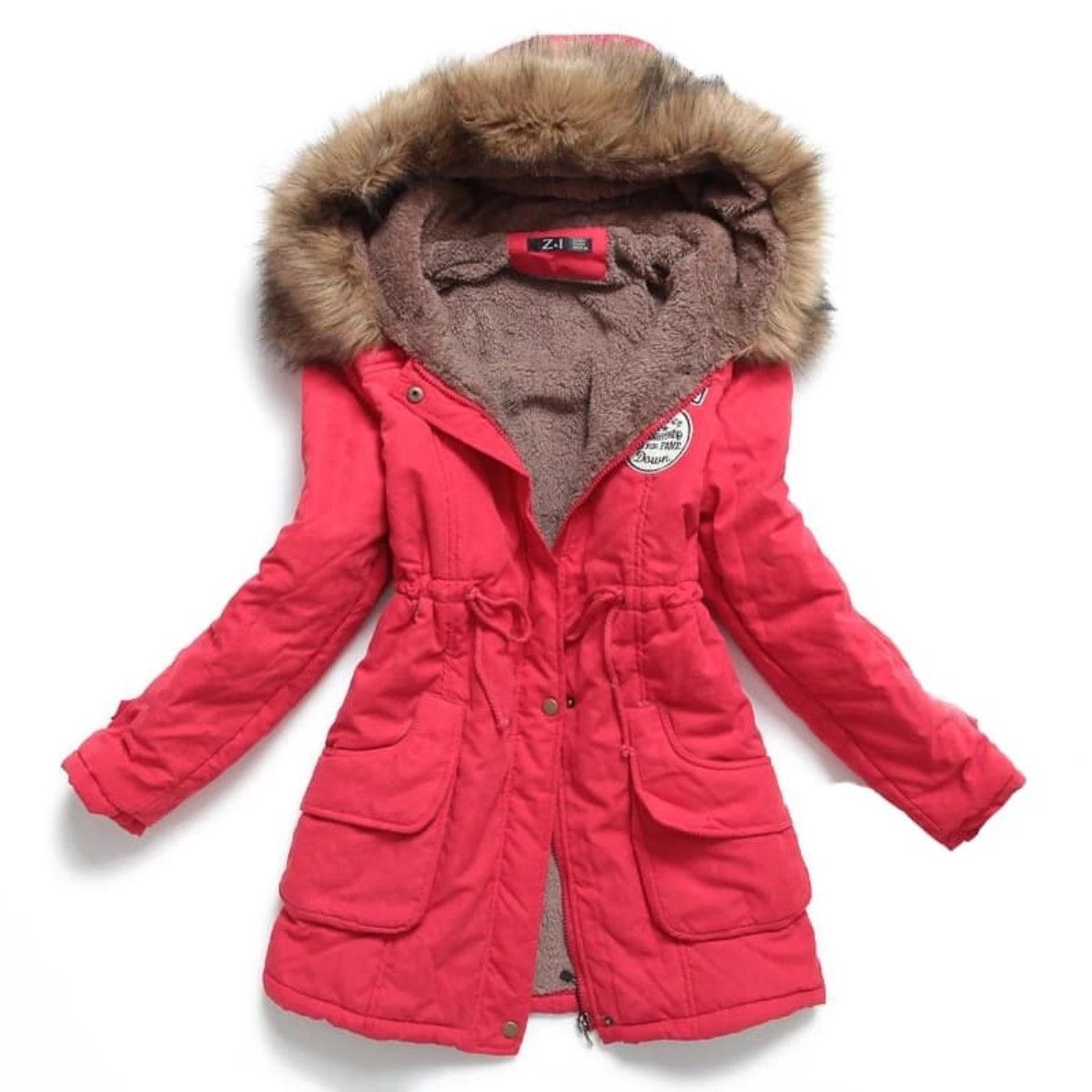 GENERICO - Casaca Parka Abrigo de Invierno para Mujer