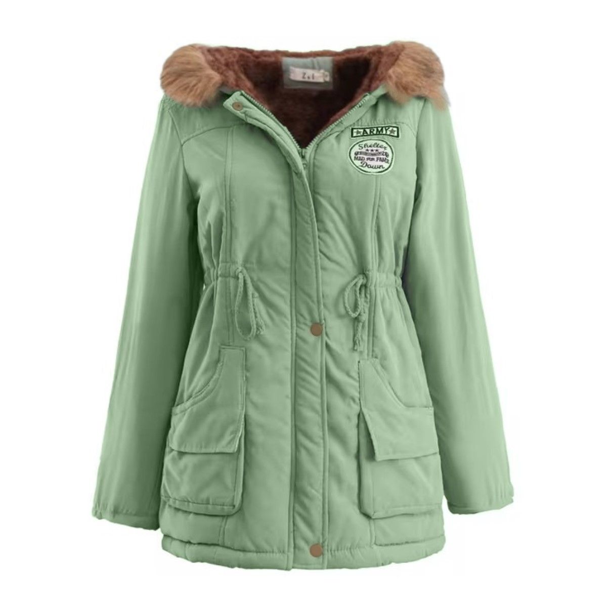 GENERICO - Casaca Parka Abrigo de Invierno para Mujer