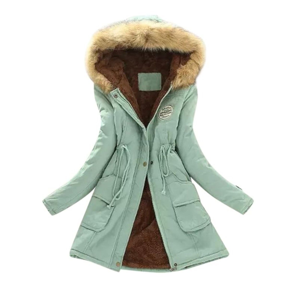 GENERICO - Casaca Parka Abrigo de Invierno para Mujer