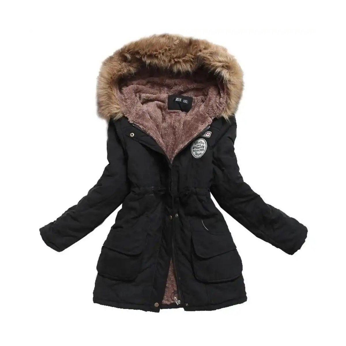 GENERICO - Casaca Parka Abrigo de Invierno para Mujer
