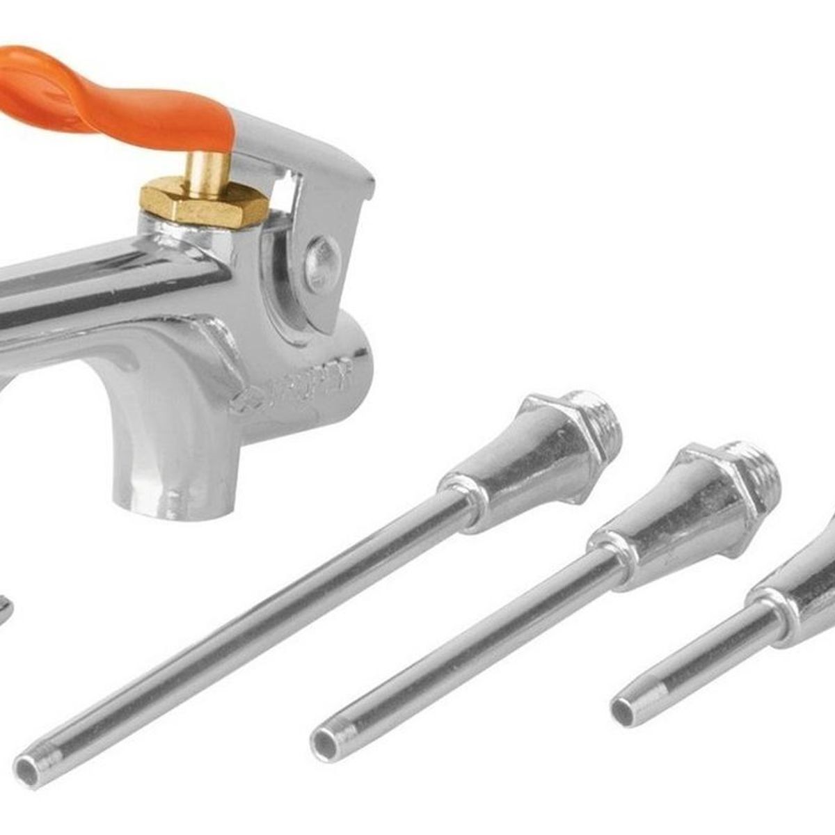 TRUPER - Juego de pistola de 5 boquillas para compresora de aire Truper